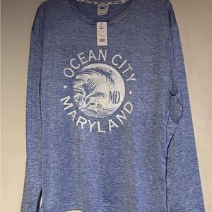 Ocean City Maryland Blue Men's Shirt